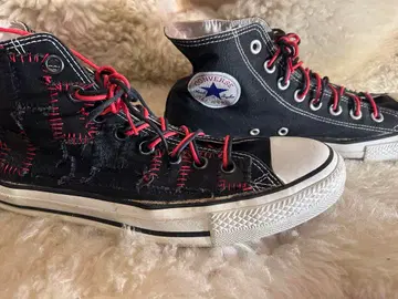 컨버스 자수 크러스트 펑크