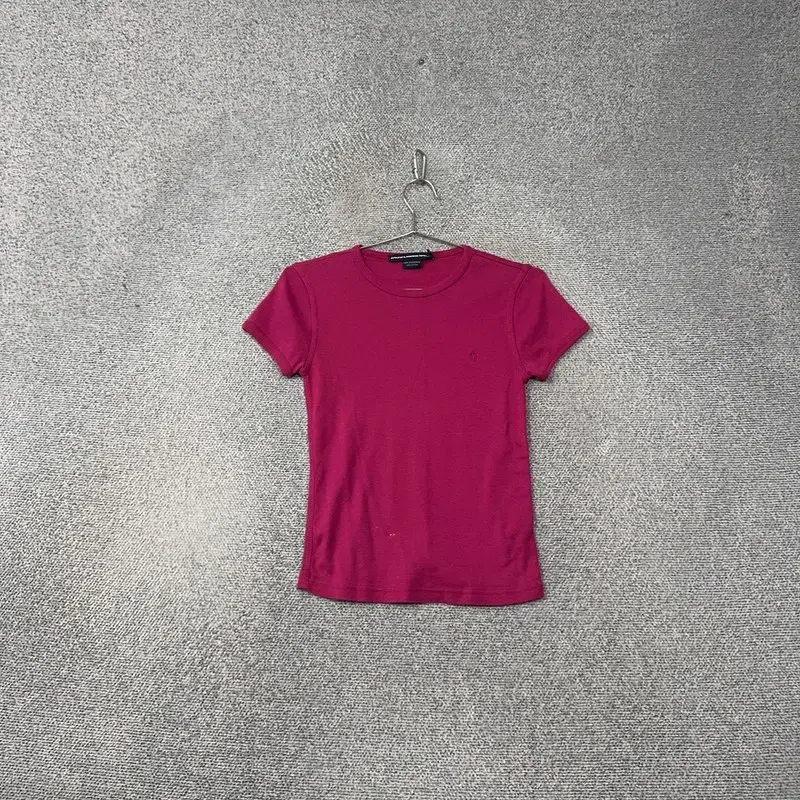 폴로 랄프로렌 여성 피크 로고 숏 반팔티 S