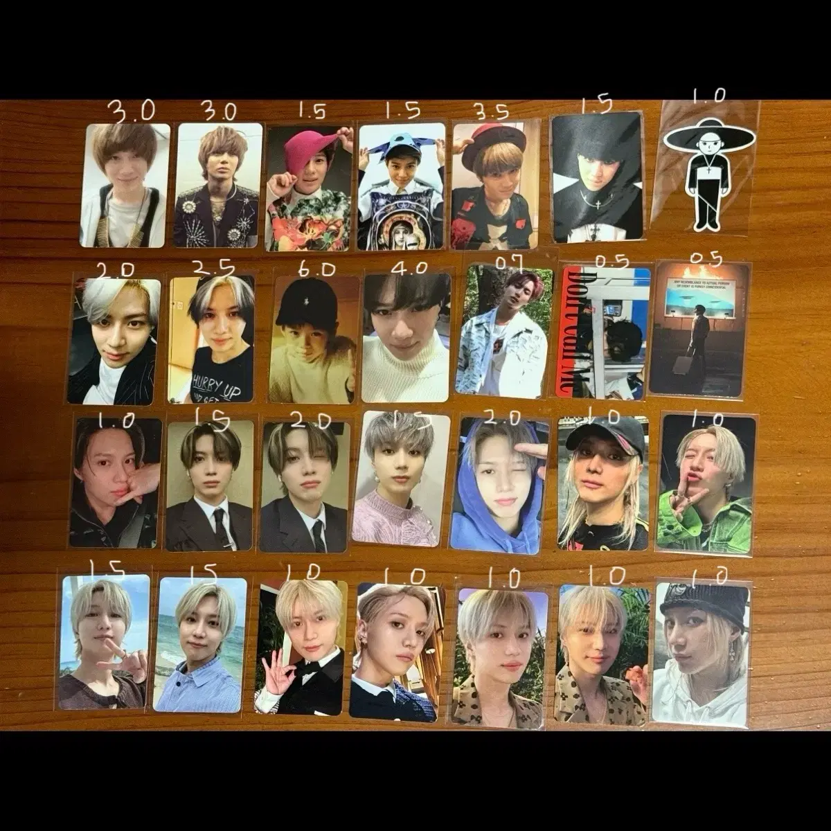 샤이니 태민 포카 양도