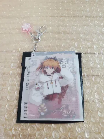 에반게리온 중국 한정판 트레이딩 아크릴 키링 아스카