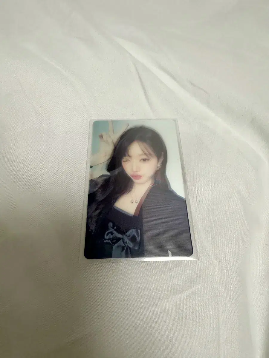 아이브 장원영 파파존스 포카 블랙