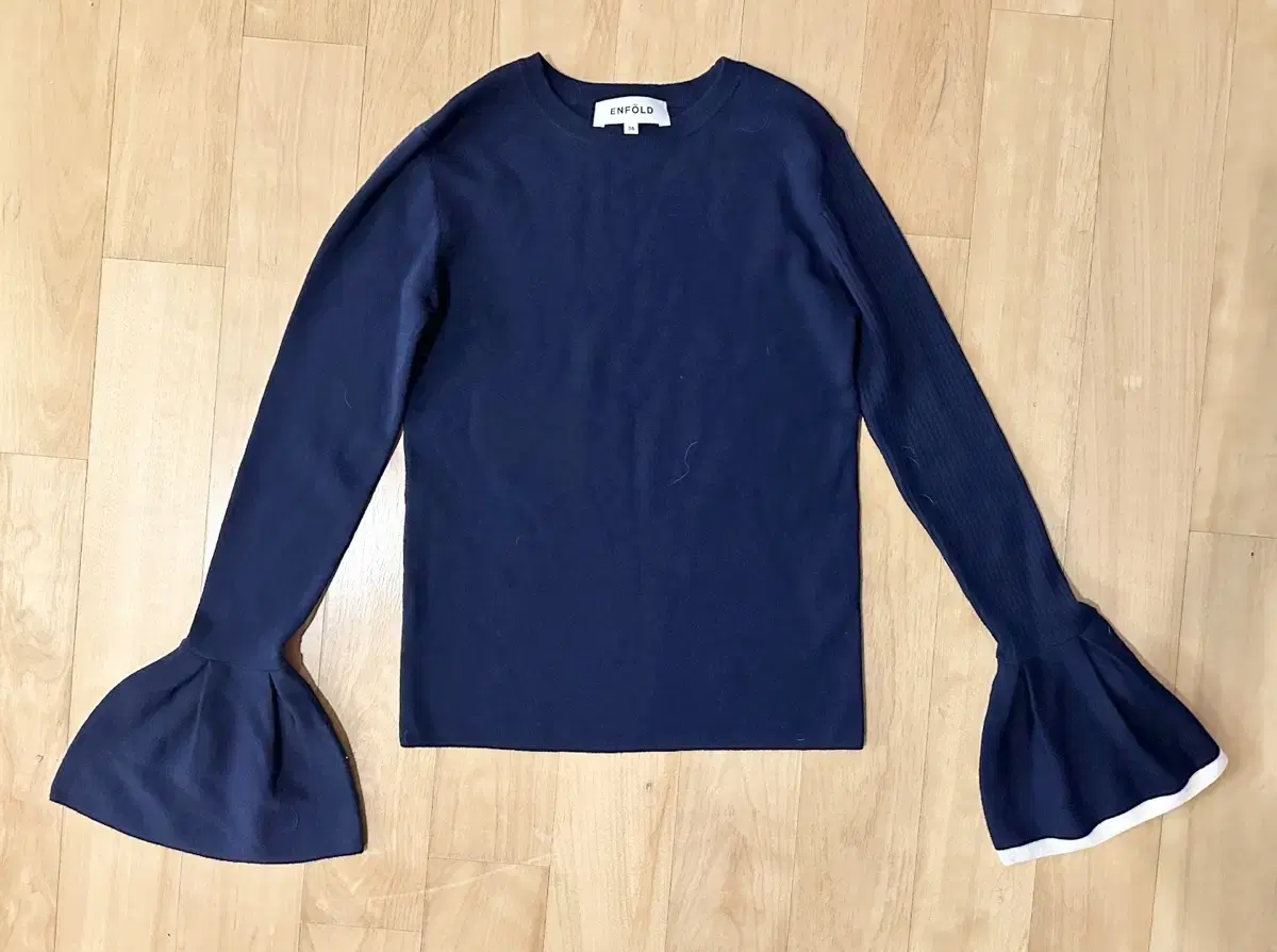 ENFOLD Belle Sleeve Knit Top (36)