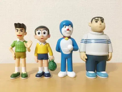 (일괄) 메디콤토이 UDF 멋진 도라에몽 미남 노진구 피규어