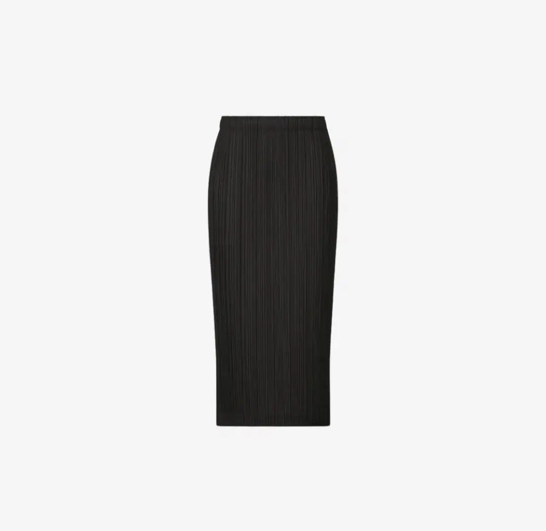 Pleats Please See-Through Skirt Black 5-Size