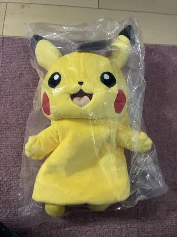 포켓몬 센터 오리지널 퍼펫 봉제 인형 파페몬 피카츄