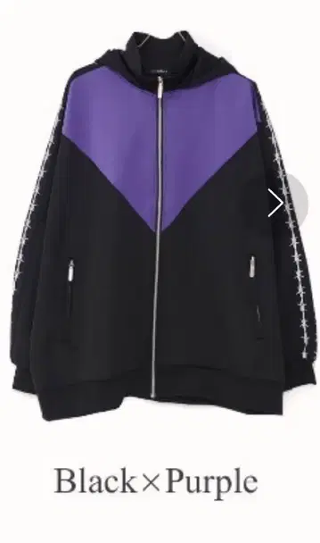 CIVARIZE 시버라이즈 후드 부착 절개 트랙 자켓