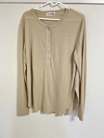 24SS Spick and Span 헨리넥 롱 T