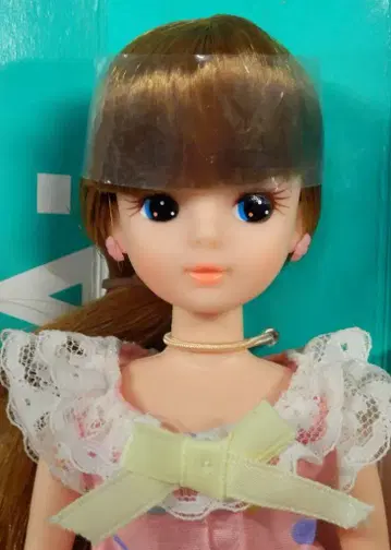 다카라 3대 리카짱 이후 페미닌 드레스 도트 무늬 핑크 원피스