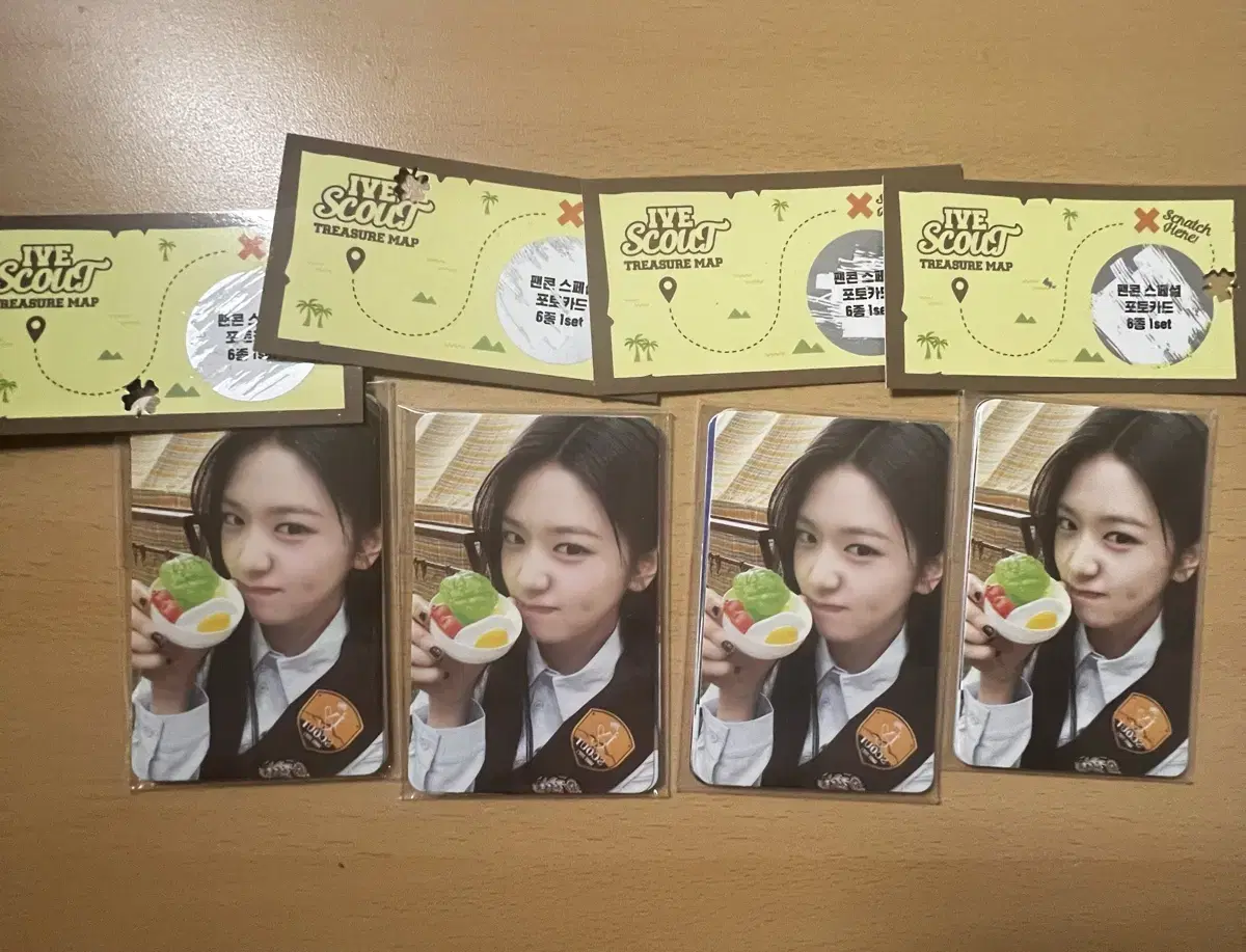아이브 팬콘 2일차 다이브존 스페셜 포토카드 6종 세트