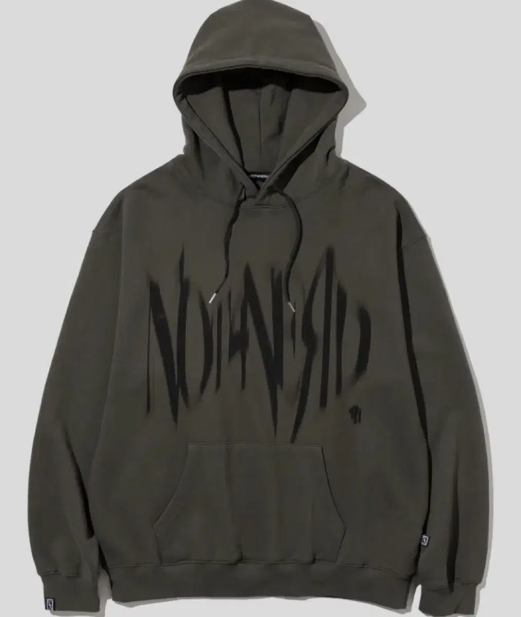 Napponard Thorn Logo Pullover Hood - Khaki Hoodie