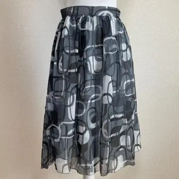 새상품 요시에 이나바 레킵 스커트 38 일본제 봄/여름 타카시마야