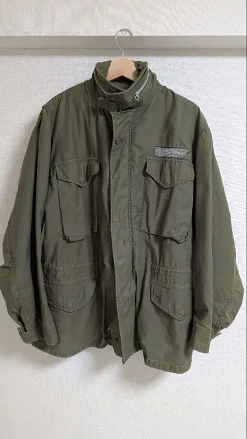 레어 US ARMY M-65 필드 자켓 1st 1965 알루미늄