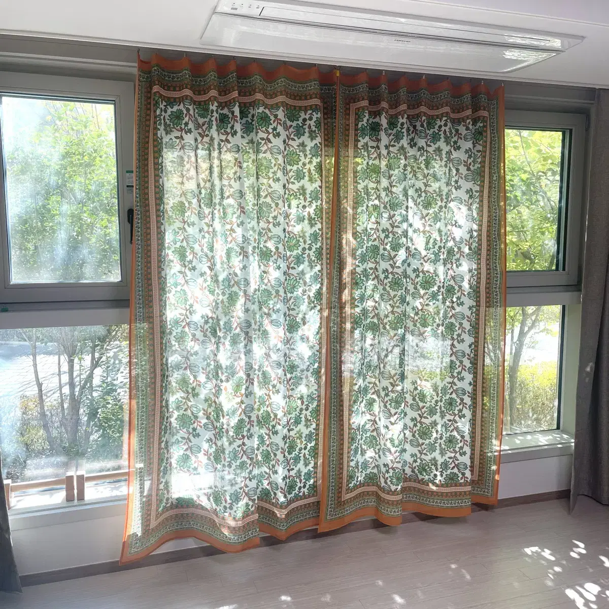 Living room balance curtain fabric tapestry screen