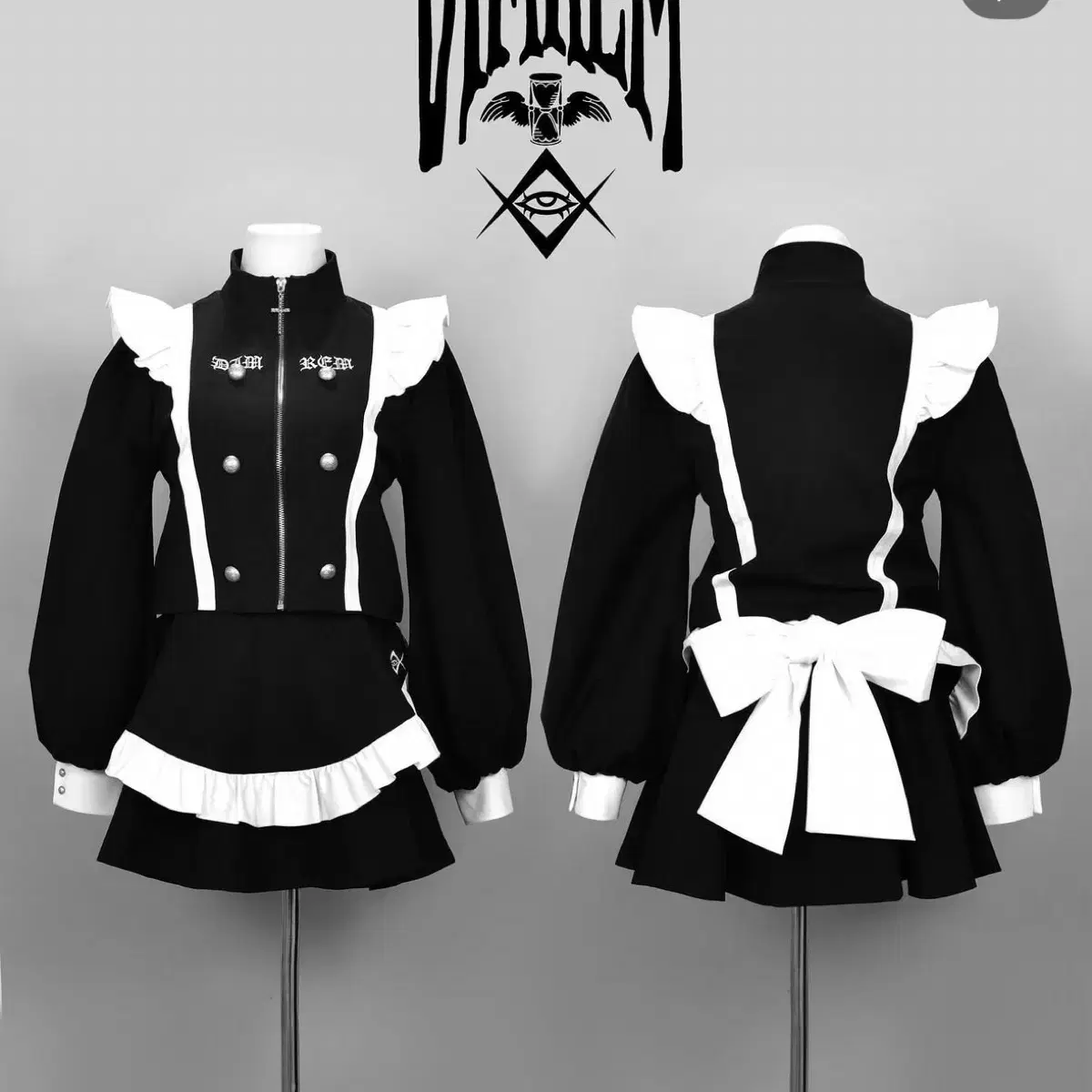 Dimmoire 딤모아르 maid set-up #딤모아르,#레플렘,#지뢰계,#펑크