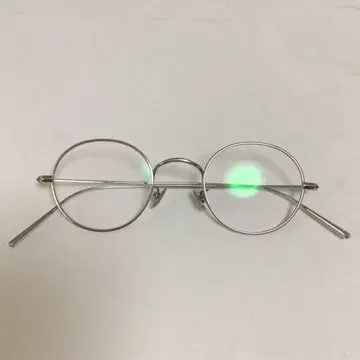 Designed titanium 라운드 프레임 안경