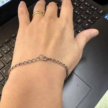 스위트 하트 주얼리 실버 팔찌 17.9cm 대전 ab