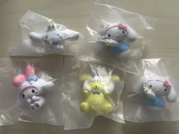 시나몬 롤 놀이 피규어 5종 세트