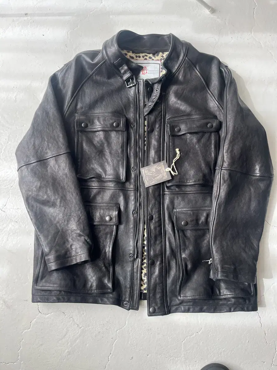 XL] Blackout Biker Jacket