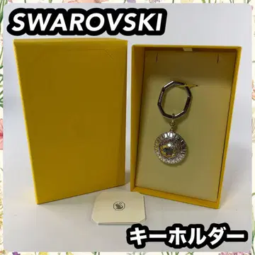 SWAROVSKI 라운드 컷 5669119 백 참 키링