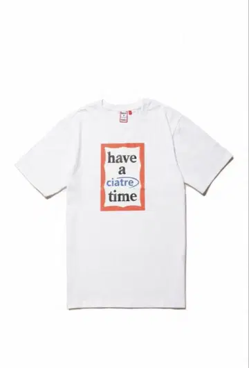 ciatre have a good time 콜라보 티셔츠 화이트