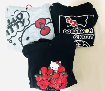 헤이세이 레트로 헬로키티 HELLOKITTY 후드티 3개 세트 M사이즈