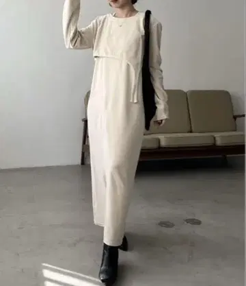 벨로아 아지메 레이어드 원피스