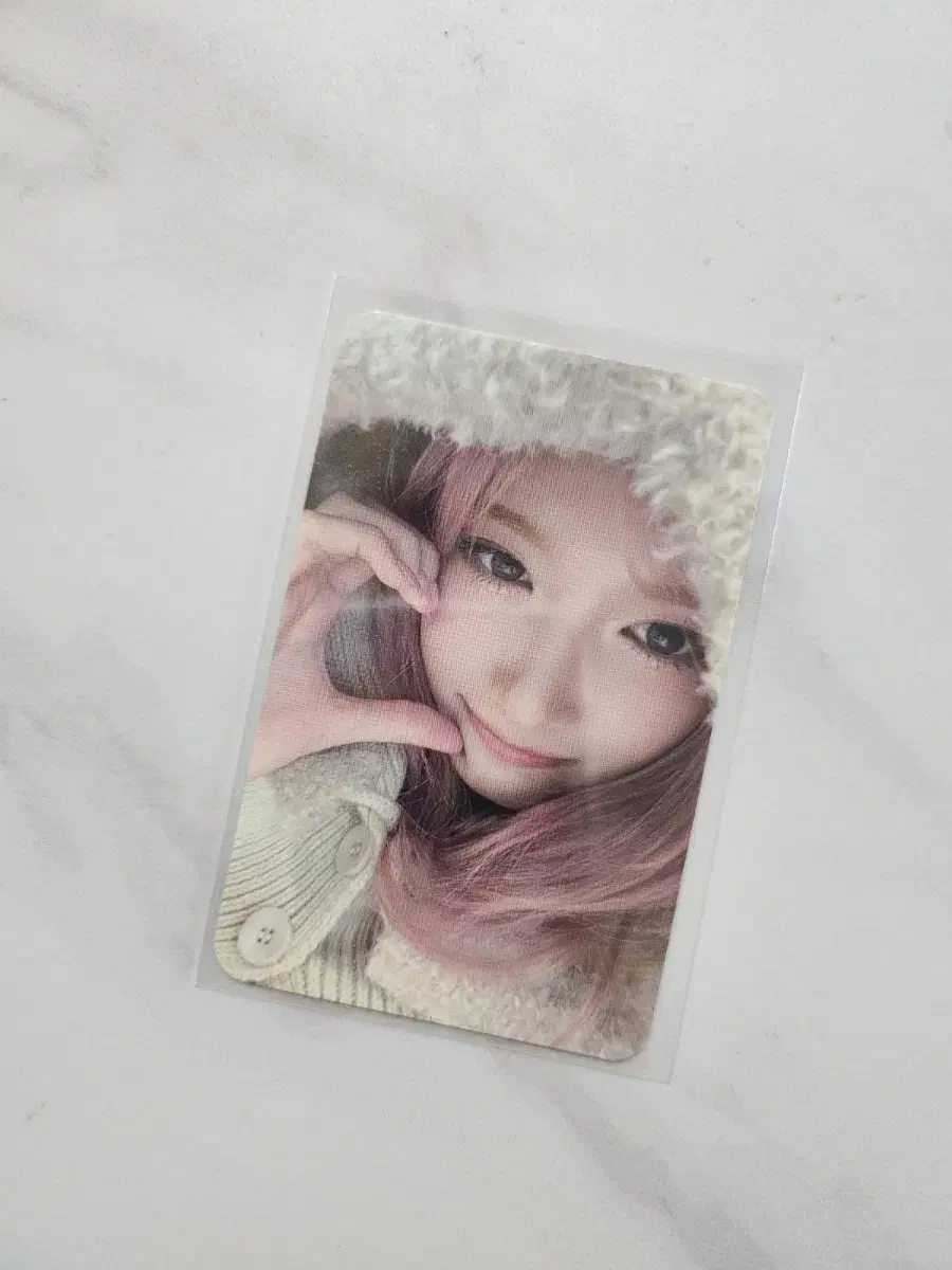 아이브 이서 엠파시 사운드웨이브 사웨 후드 포토카드