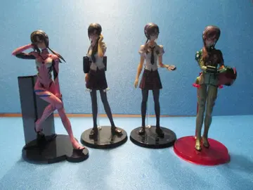 에바 마키하 마리 피규어 4개 세트 에반게리온 포트레이트 카오루