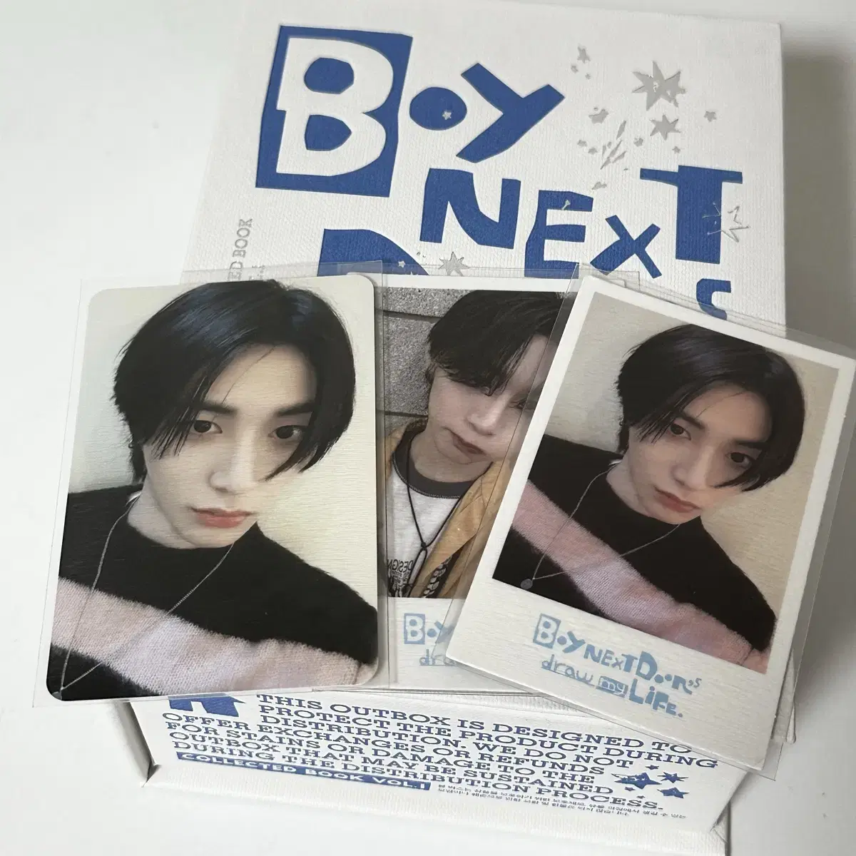 보이넥스트도어 보넥도 콜렉티드북 1 태산 포카 포토카드 세트