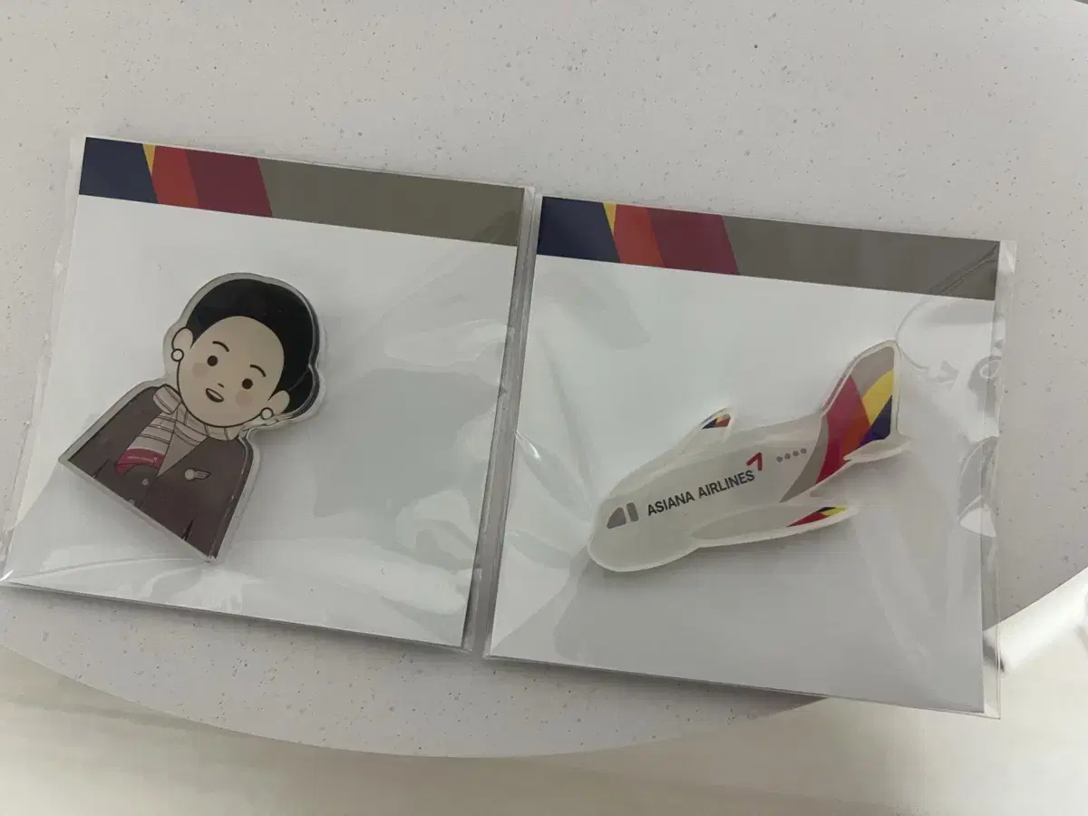 [아사아나항공]굿즈 마그넷 2종
