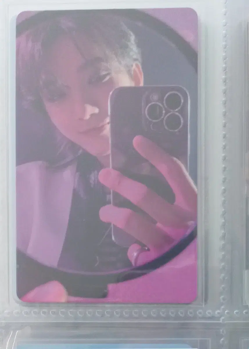 세븐틴 조슈아 헤븐 위버스 특전 거울 셀카 포카 양도