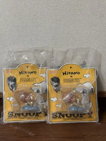 팝마트 Hirono x Peanuts Snoopy 2개 세트