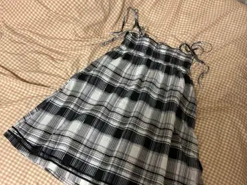 한정판 판매) 리즈리사 도르 체크 원피스