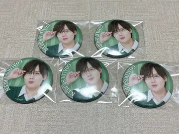 GOALOUS5 미쇼고 홀리데이 캔뱃지 코마츠 마사히로 그린