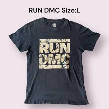 RUN DMC 빈티지 티셔츠 블루 네이비 L사이즈 상당