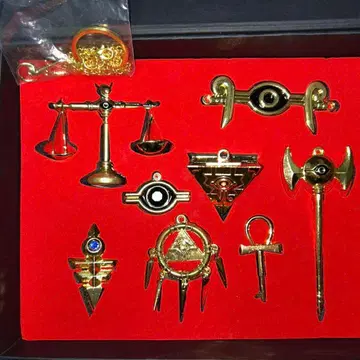 유희왕 키링 세트 천년 아이템 코스프레