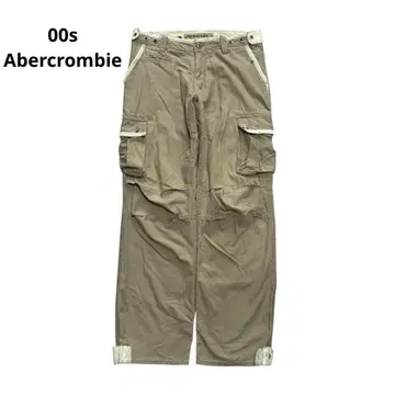 00s Abercrombie 기믹 테크 팬츠 y2k
