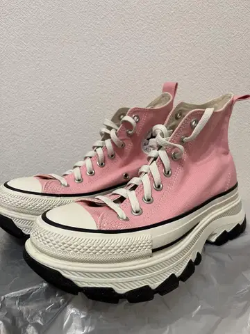 CONVERSE 올스타 트렉 웨이브 하이컷 25cm 핑크