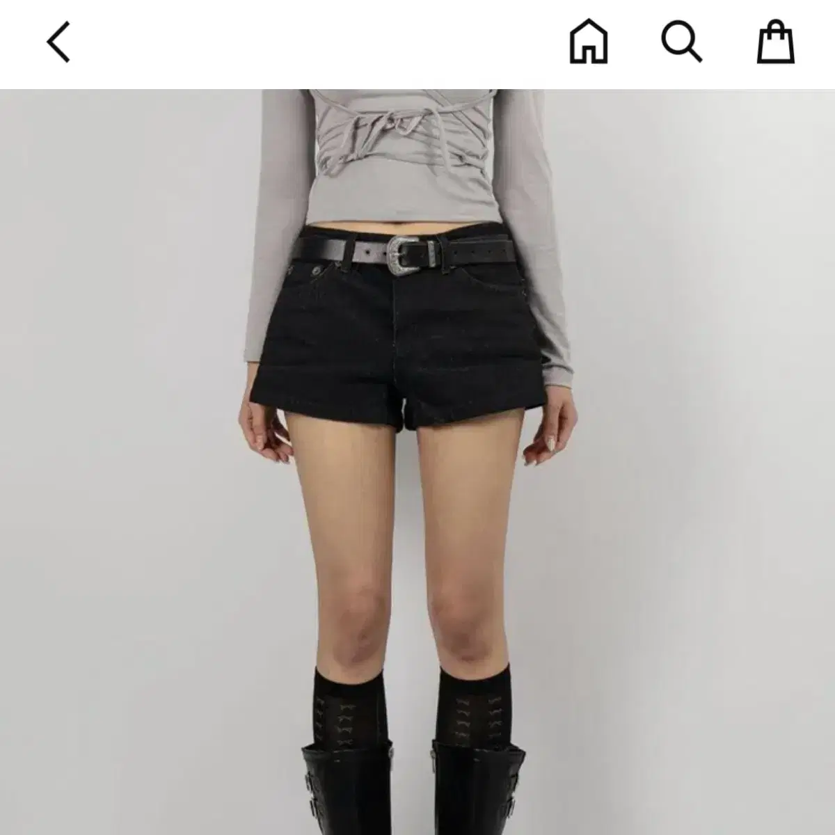 ootj 반바지 S사이즈 판매 블랙업 어반느와르