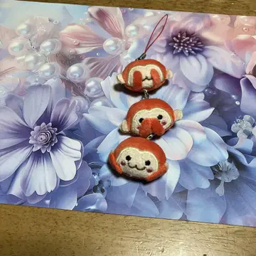 닛코 도쇼구 삼원 3줄 봉제 인형 스트랩 키링 ~BOX1
