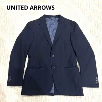 UNITED ARROWS 네이비 테일러드 자켓
