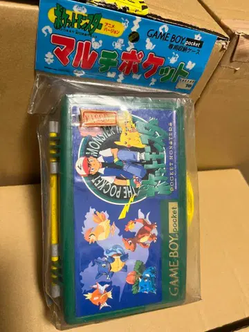 미개봉 새상품 포켓몬스터 애니메이션 버전 멀티 포켓 케이스