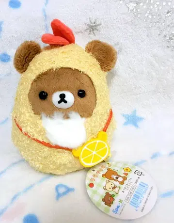 리락쿠마 산엑스 도시락 테마 챠이로이 곰 새우 플라이 봉제 인형