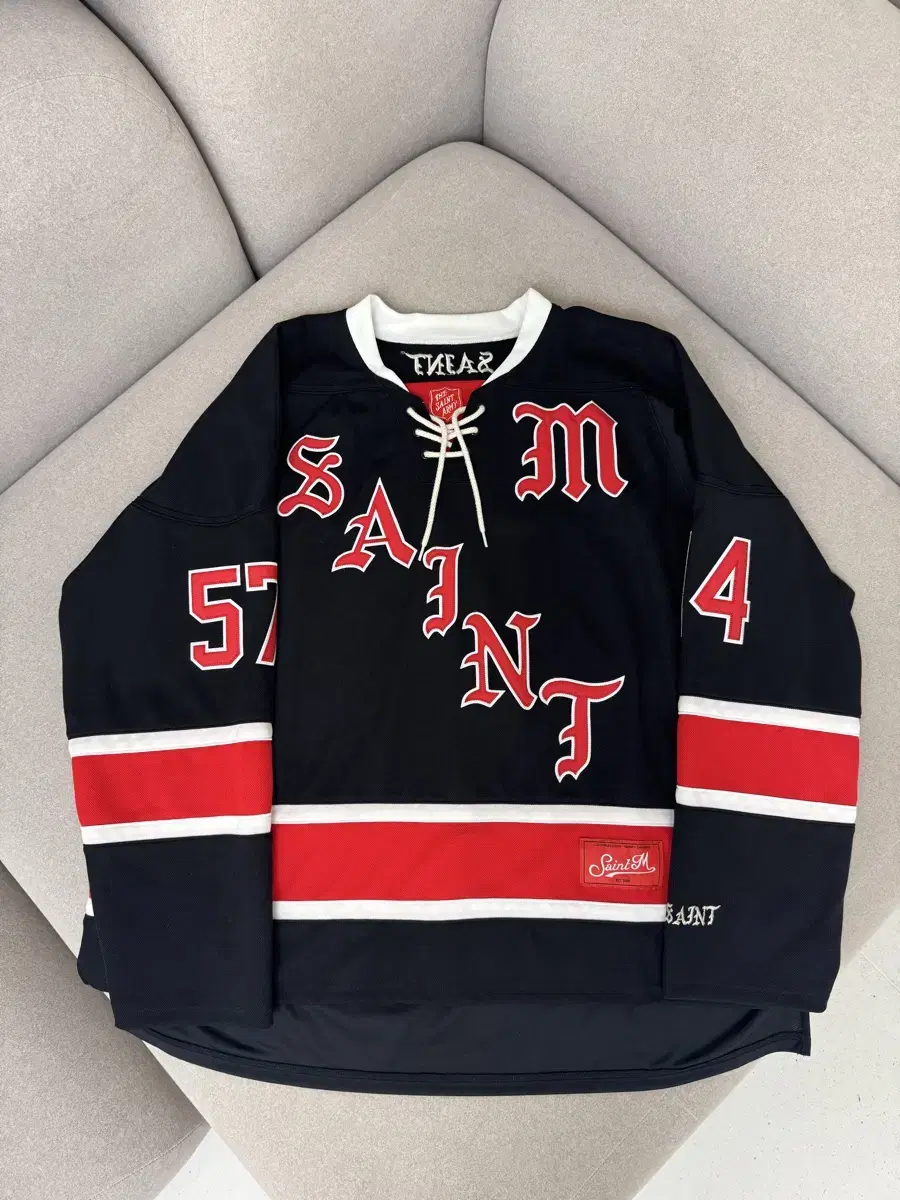 [OS] Saint Michael Hockey Game Jersey Black