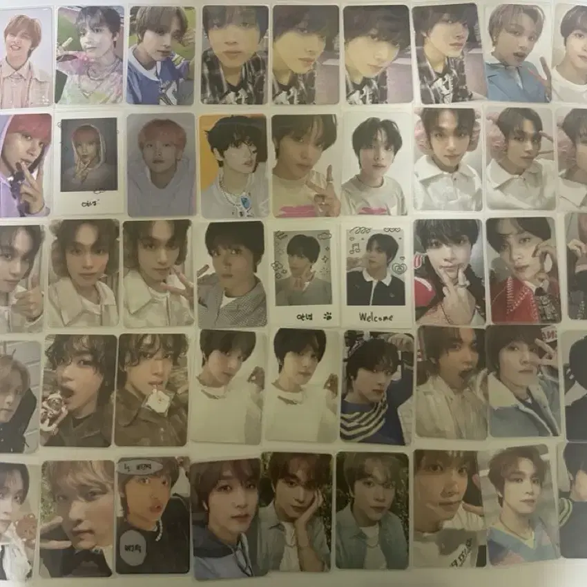 엔시티 해찬 마크 천러 도영 재현 정우 런쥔 제노 재민 천러 지성 포카