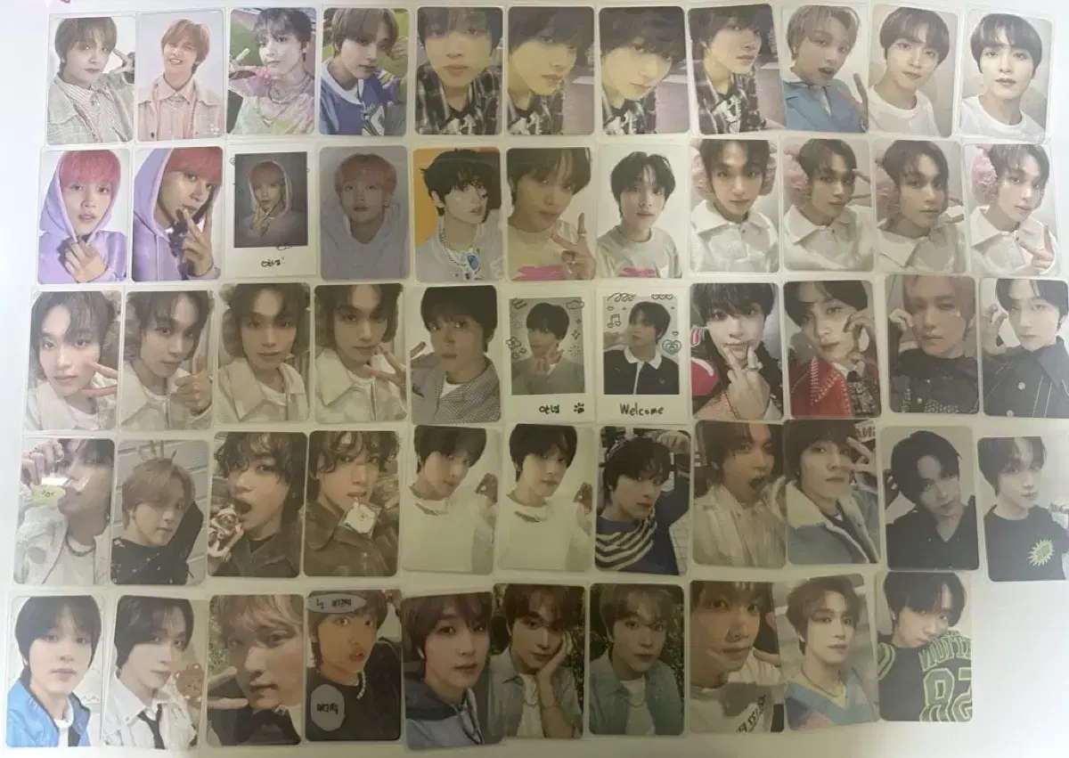엔시티 해찬 마크 천러 도영 재현 정우 런쥔 제노 재민 천러 지성 포카