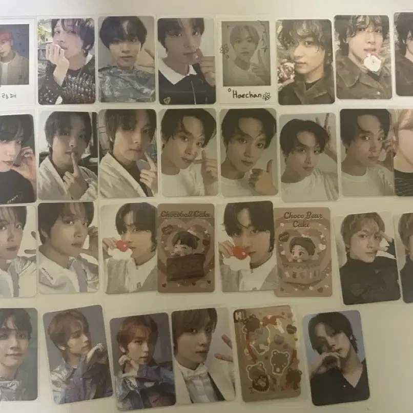 엔시티 해찬 마크 천러 도영 재현 정우 런쥔 제노 재민 천러 지성 포카