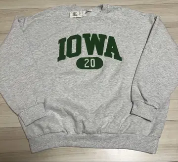 Iowa 20 자수 그레이 트레이닝복