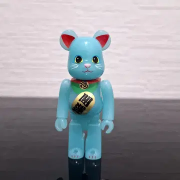 베어브릭 BE@RBRICK 시리즈 33 애니멀 마네키네코 축광 표 파랑