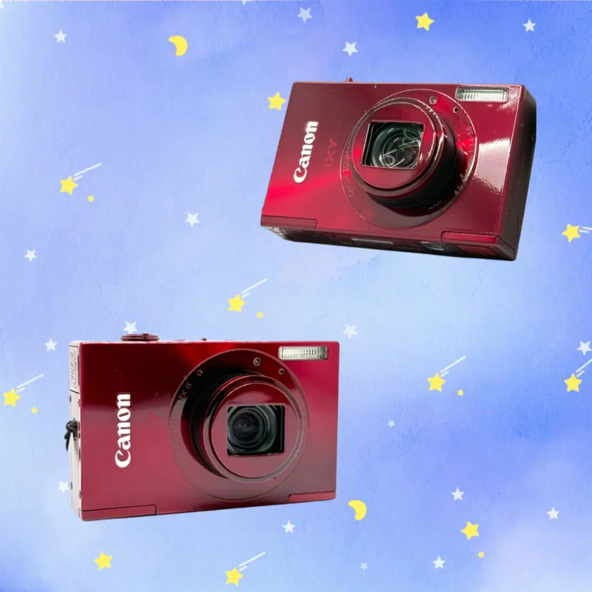 [네모네모!] 캐논 IXY 3 버건디 디지털카메라